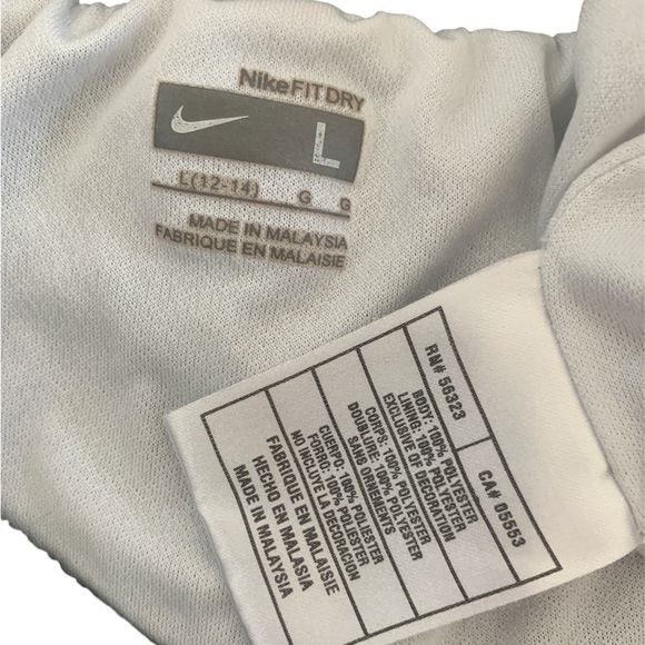 L Nike Black Fit Dry Shorts - Picture 3 of 4